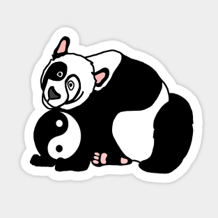 Zen Panda Bear Sticker